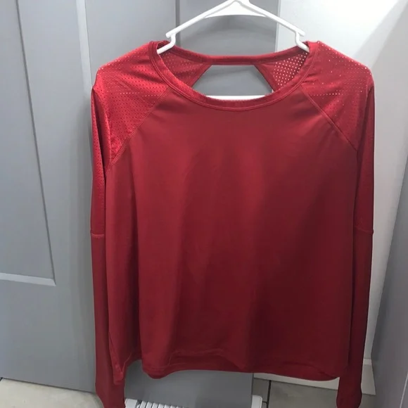 Red Champion workout long sleeve size XL - Picture 1 of 5